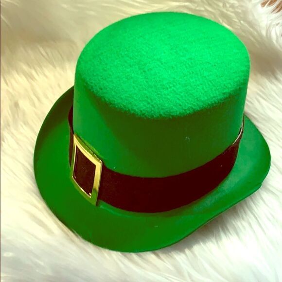 ST Patricks Day Fancy Dress Buckle Hat NEW - Picture 4 of 8